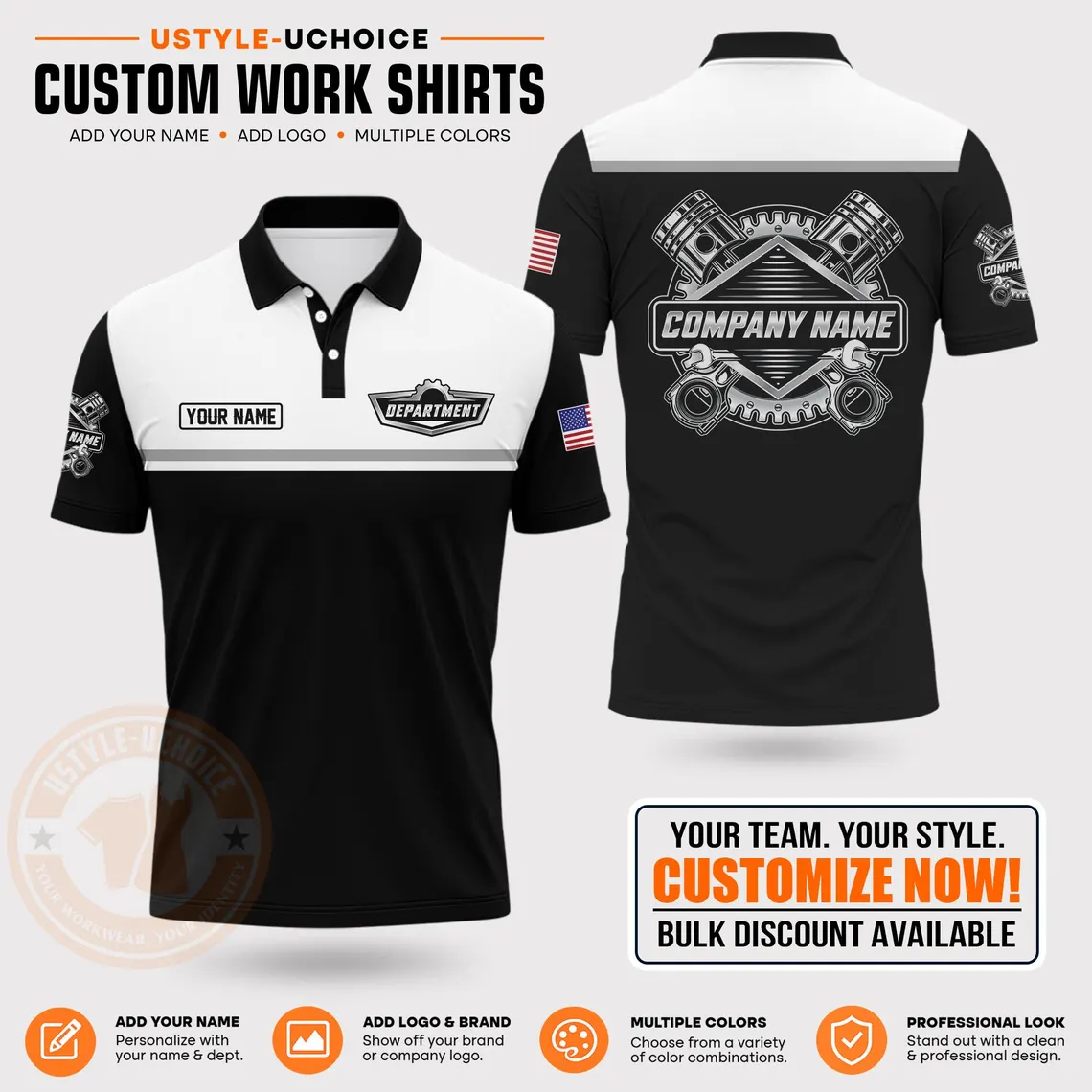 Polo da Lavoro Personalizzata  - Polo Shirt Pique recensione e prezzo