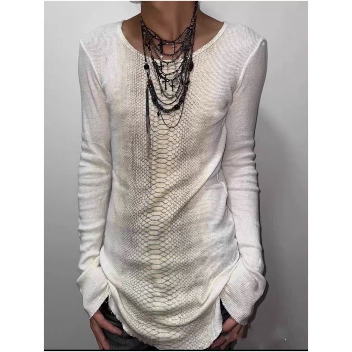 Magliette a Maniche Lunghe Ner - Tee Graphic Print recensione e prezzo