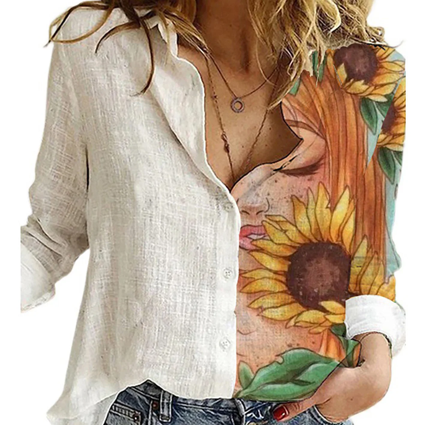 Camicie da donna colletto rove - Shirt Camp Collar recensione e prezzo